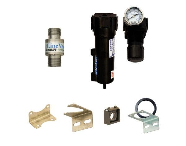 1-1/4" NPT Stainless Steel Threaded Line Vac Kit 