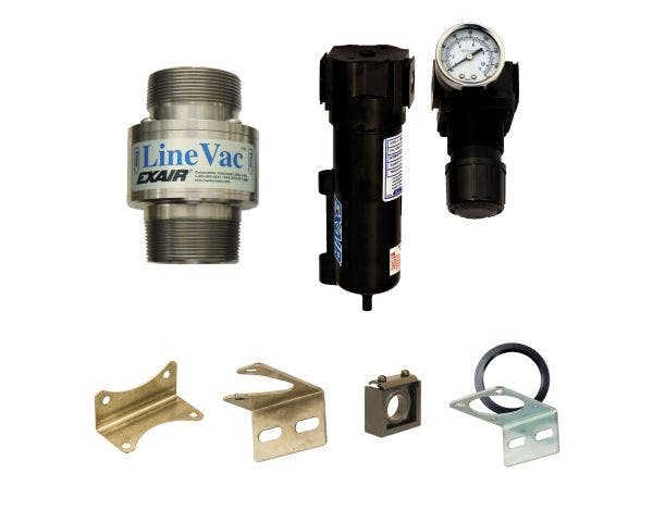 2" NPT Stainless Steel Threaded Line Vac Kit 