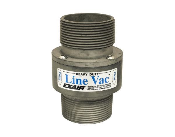 2-1/2" NPT Heavy Duty Threaded Line Vac Only