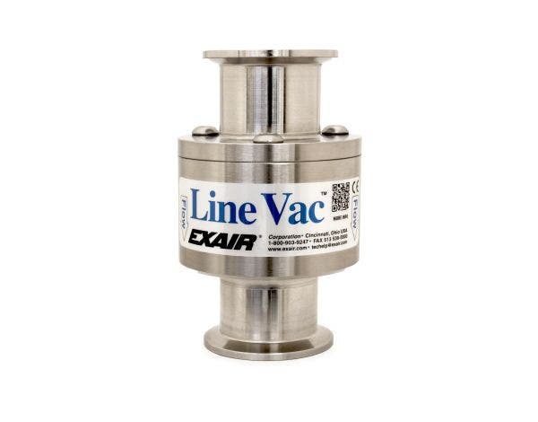 1-1/2" 316 Stainless Steel Sanitary Flange Line Vac 