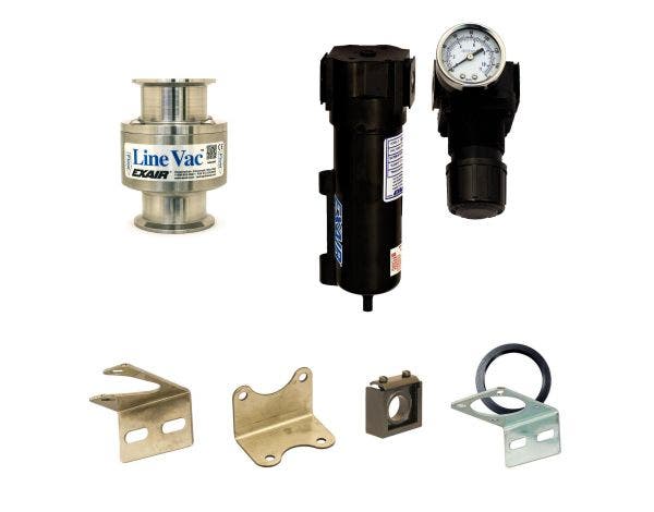 2" Stainless Steel Sanitary Flange Line Vac Kit