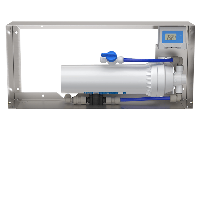 Haws Universal Water Filter Cabinet with Monitor