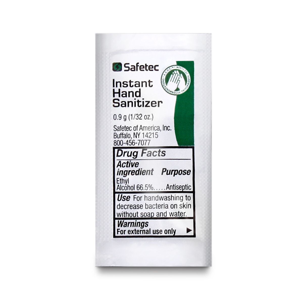 Instant Hand Santizer .9g Pouch 