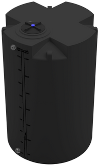Thumbnail for 1800 GAL PROCHEM® PLUS POTABLE WATER TANK - LPE 1.0 FDA - BLACK  - DIA 72