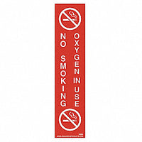 Thumbnail for Sign, No Smoking Oxygen In Use, 9 x 2