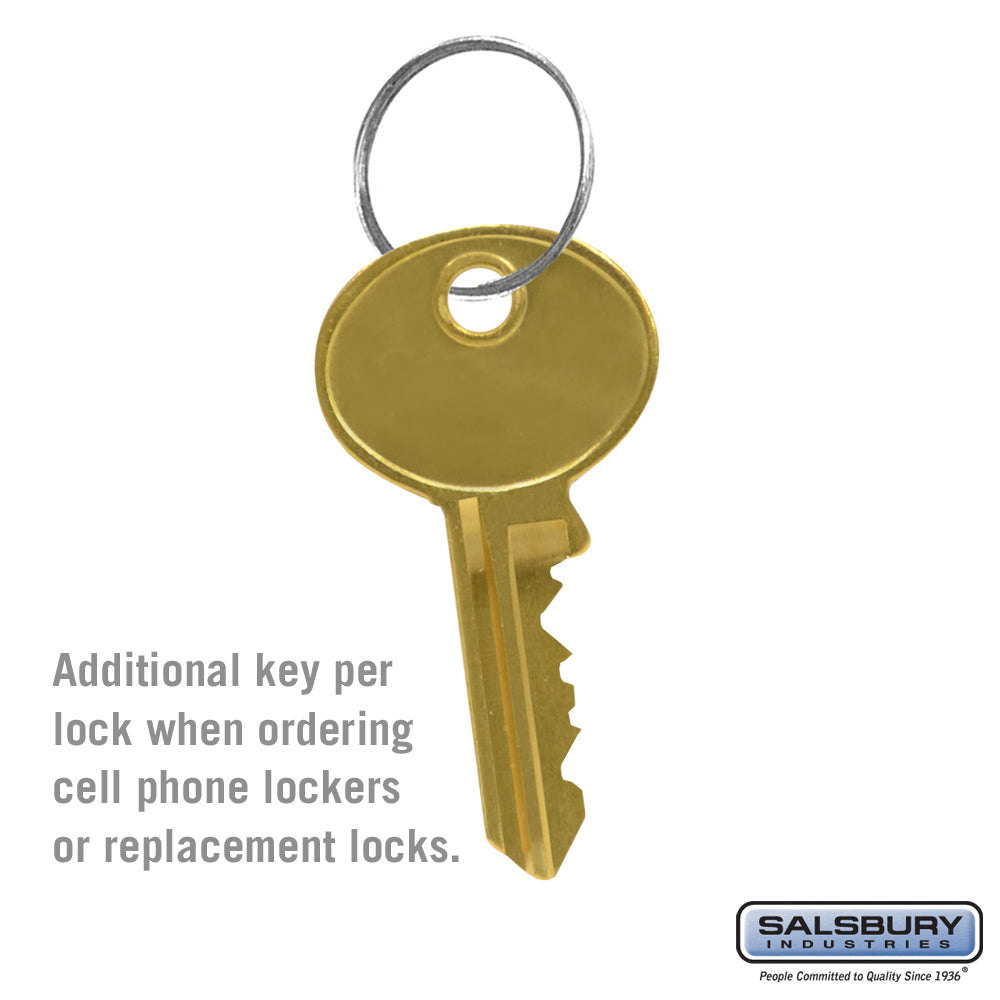 Additional Key - for Cell Phone Storage Locker Standard Lock