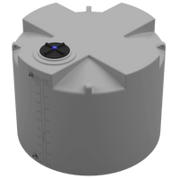 Thumbnail for 2000 GAL PROCHEM® PLUS POTABLE WATER TANK - LPE 1.0 FDA - GRAY  - DIA 95