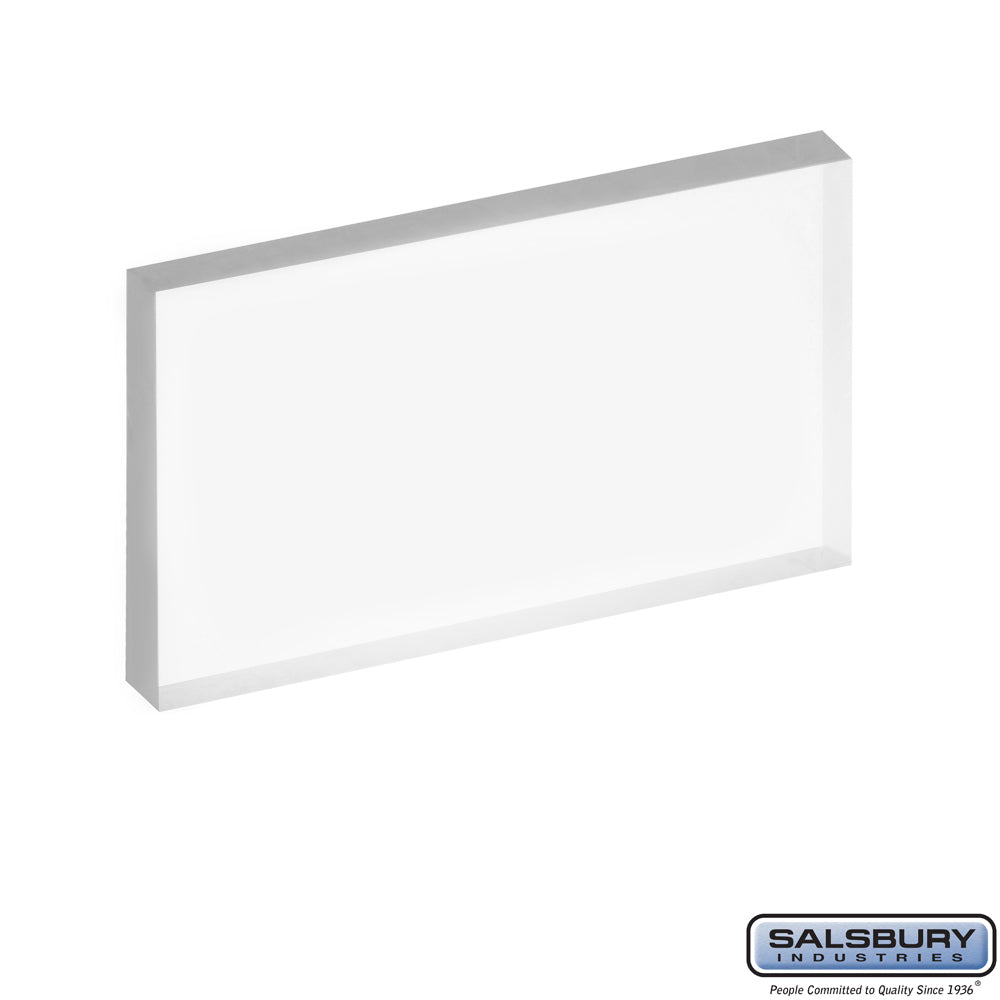 Plastic Window - for Brass Mailbox #1 and #3 Door - Clear