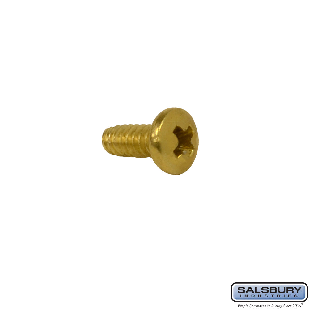 Screw - for Keyed Lock Bracket and Window Clip - for Brass Mailbox Door