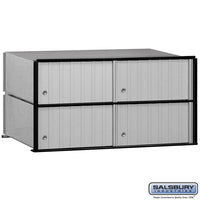 Thumbnail for Aluminum Mailbox - 4 Doors - Rack Ladder System