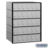 Thumbnail for Aluminum Mailbox - 30 Doors - Standard System