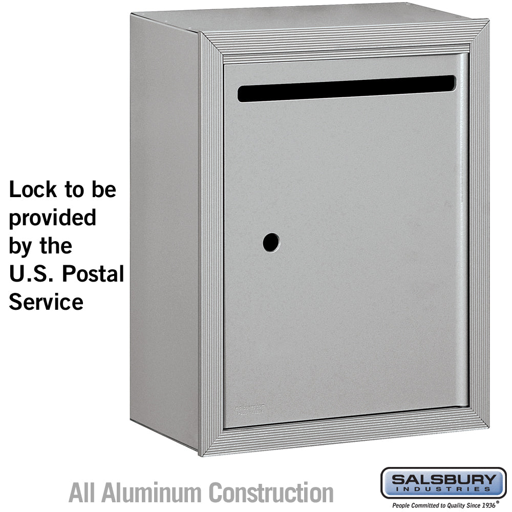 Letter Box - Standard - Surface Mounted - Aluminum - USPS Access