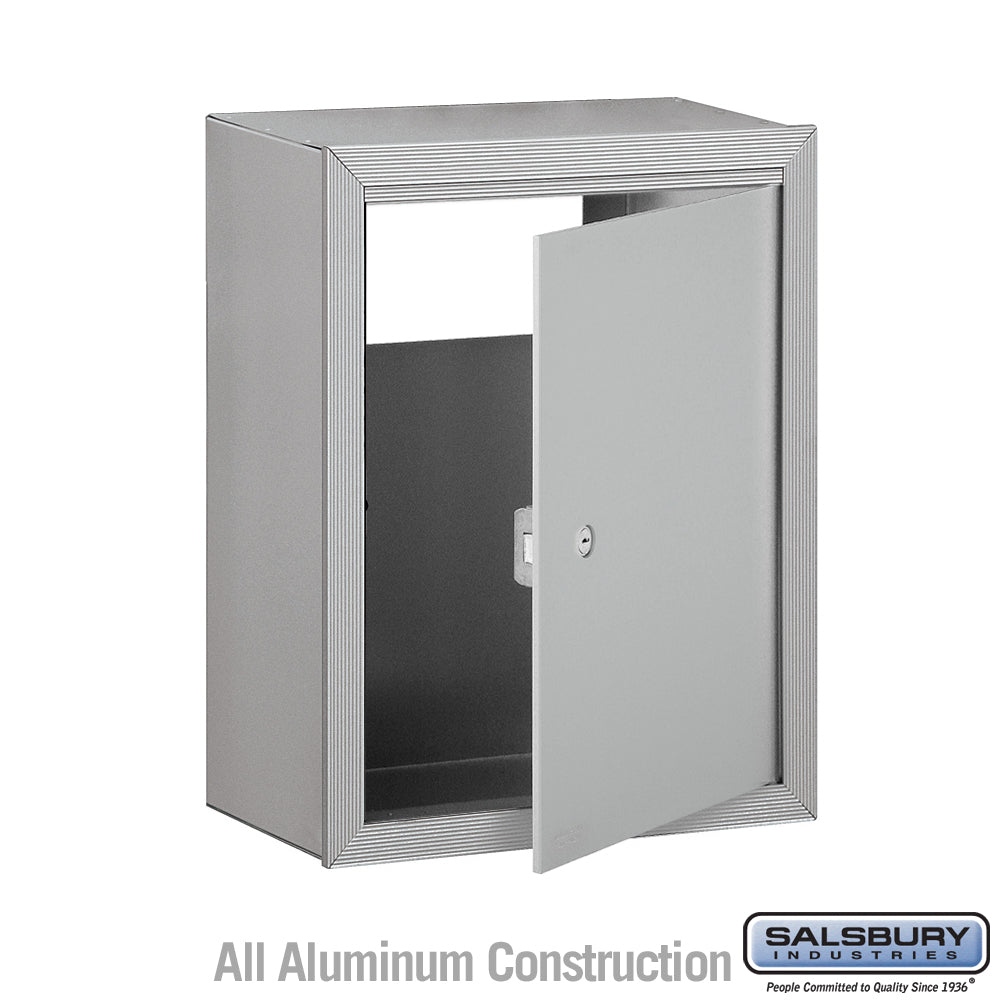 Receptacle - Option for Mail Drop - Aluminum