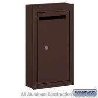 Thumbnail for Letter Box (Includes Commercial Lock) - Slim - Surface Mounted - Bronze - Private Access