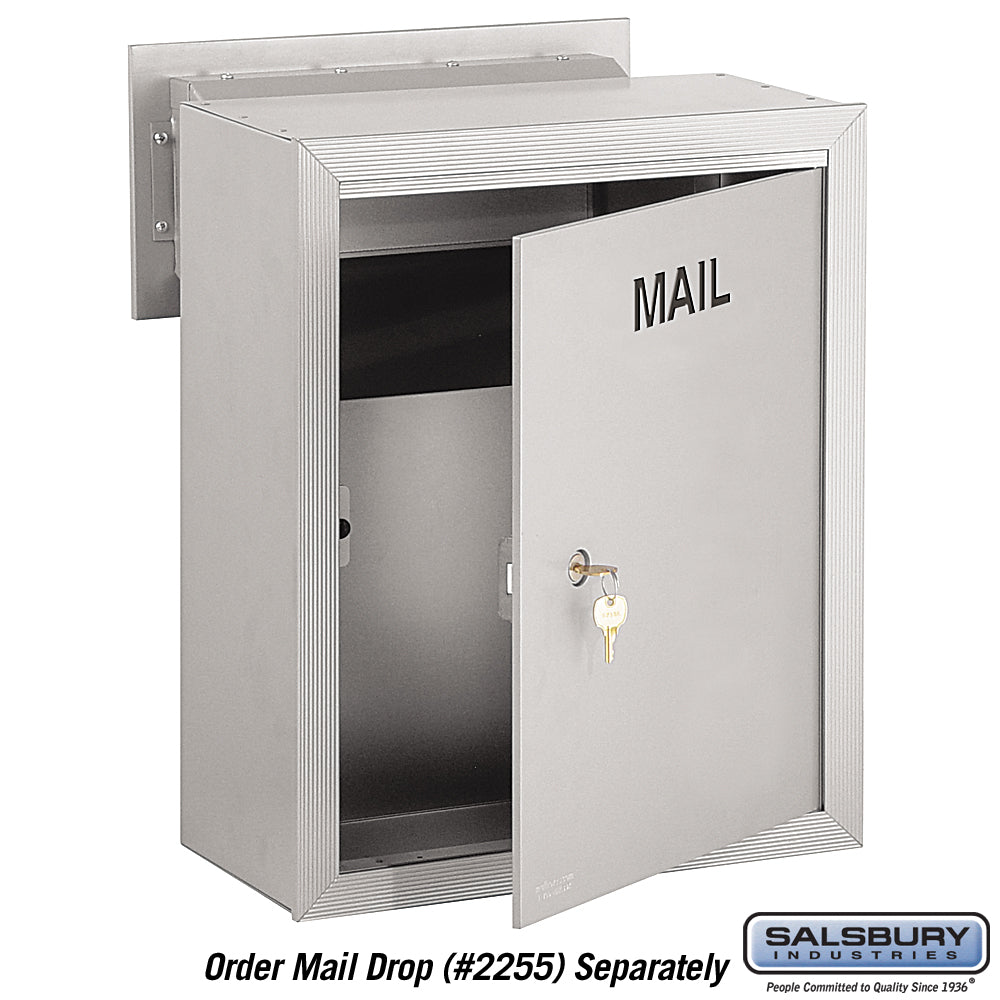 Custom Door Engraving - Black Filled - for Mail Receptacle