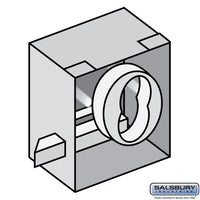 Thumbnail for Custom Lock Cylinder Installation - for Aluminum Mailbox Door - Cylinder and Housing Provided By Owner