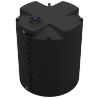 Thumbnail for 2300 GAL PROCHEM® PLUS POTABLE WATER TANK - LPE 1.0 FDA - BLACK  - DIA 87