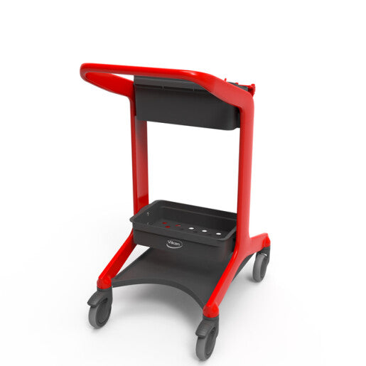 HyGo Mobile Cleaning Station, Red
﻿