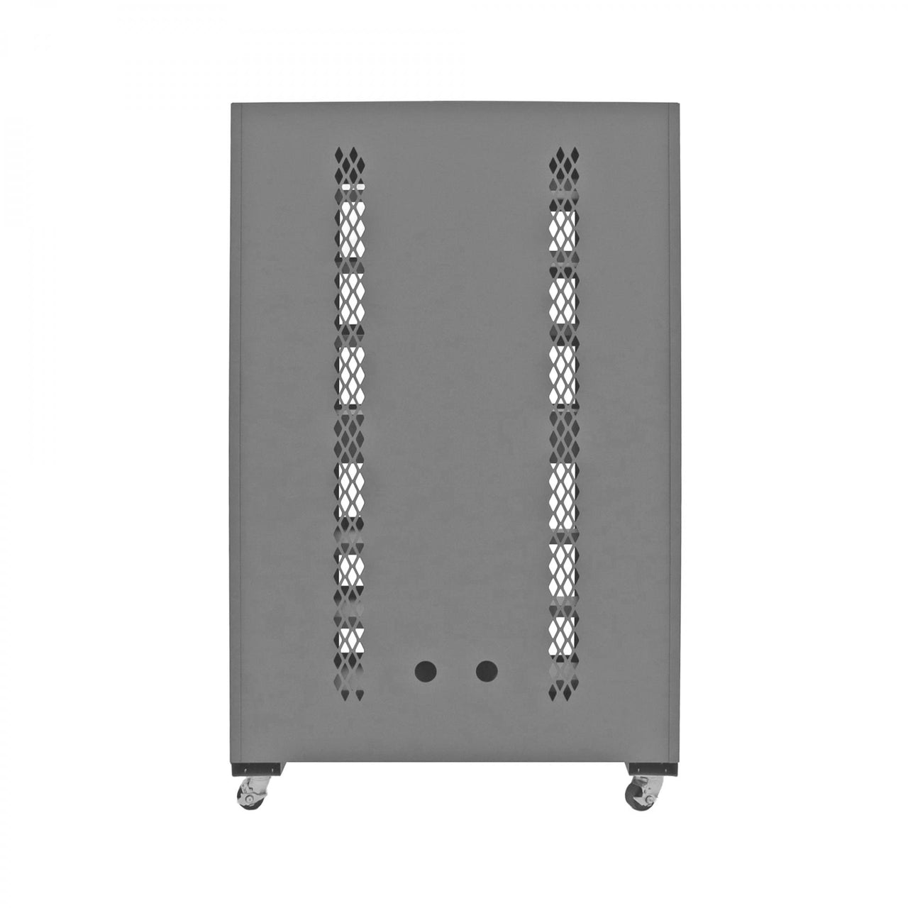 Mobile, Secure, Tool Charging Cabinet, 16 Gauge, 12 Shelves, 2 Drawers, 2 Power Strips, 48 x 24 x 78