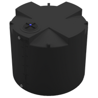 Thumbnail for 2800 GAL PROCHEM® PLUS POTABLE WATER TANK - LPE 1.0 FDA - BLACK  - DIA 102