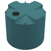 Thumbnail for 2800 GAL PROCHEM® PLUS POTABLE WATER TANK - LPE 1.0 FDA - GREEN  - DIA 102