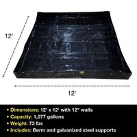 Thumbnail for Justrite MightyBerm, 12' x 12' x 12
