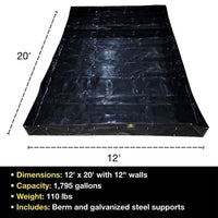 Thumbnail for Justrite MightyBerm, 12’ x 20’ x 12”