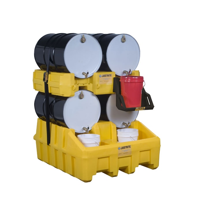 EcoPolyBlend™ Drum Management System - Dispensing Shelf Black