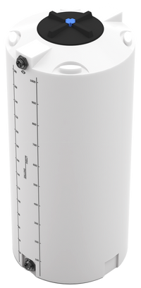 Thumbnail for 300 GAL PROCHEM® POTABLE WATER TANK W/BULKHEAD FITTINGS - LPE 1.0 FDA - NATURAL  - DIA 35