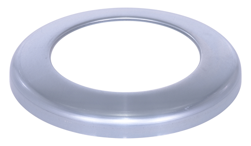 Galvanized Can Bag Holder 55 Gallon Drum 16 In. Silver