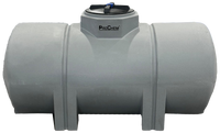 Thumbnail for 330 Gal ProChem® Horizontal Leg Tank - Bands Required 2 - LPE 1.9 - Gray 
