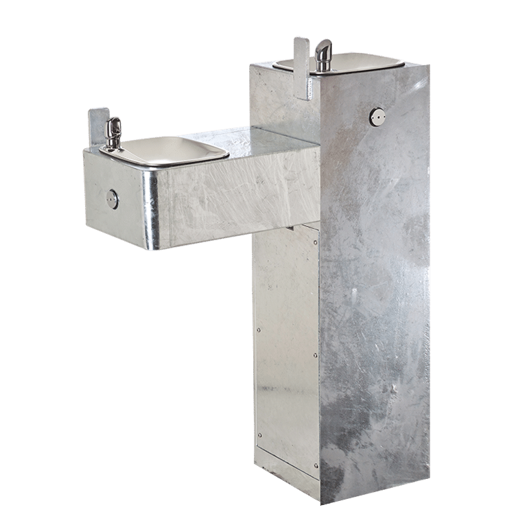 ADA Outdoor Steel Pedestal Fountain