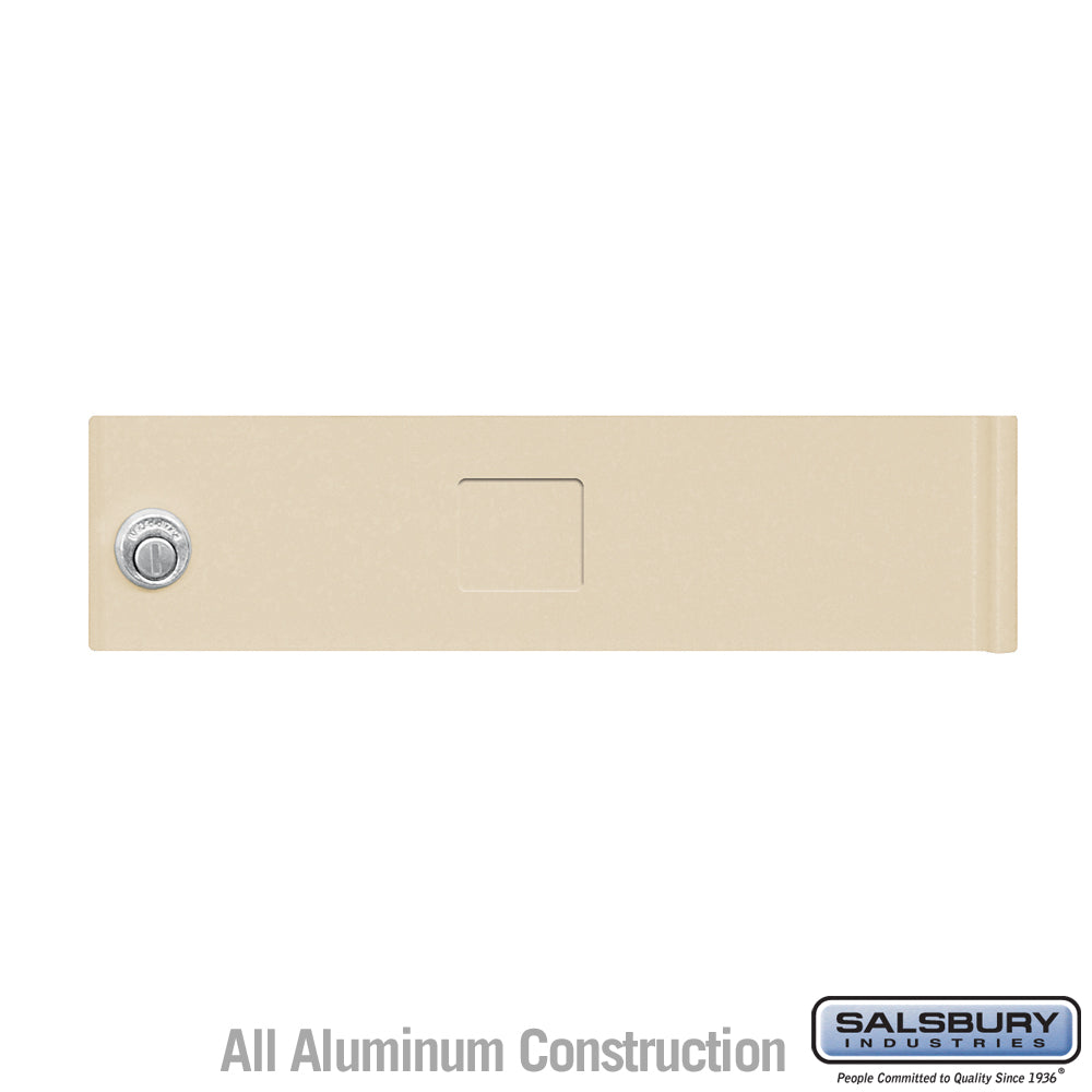 Replacement Door and Lock - Standard A Size - for Cluster Box Unit - with (3) Keys - Sandstone