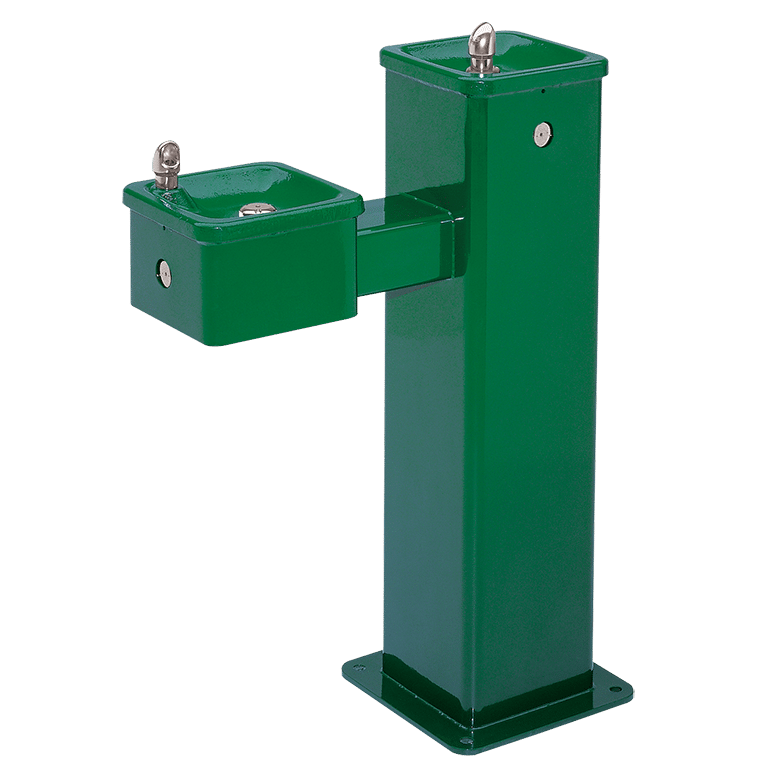 ADA Outdoor Stainless Steel Pedestal Fountain