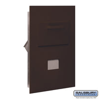 Thumbnail for Collection Unit - for 5 Door High 4B+ Mailbox Units - Bronze - Rear Loading - Private Access