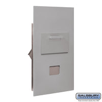 Thumbnail for Collection Unit - for 6 Door High 4B+ Mailbox Units - Aluminum - Rear Loading - Private Access