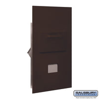 Thumbnail for Collection Unit - for 6 Door High 4B+ Mailbox Units - Bronze - Rear Loading - USPS Access