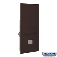 Thumbnail for Collection Unit - for 7 Door High 4B+ Mailbox Units - Bronze - Rear Loading - Private Access