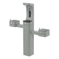 Thumbnail for ADA Outdoor Stainless Steel Bottle Filler and Dual Fountain  