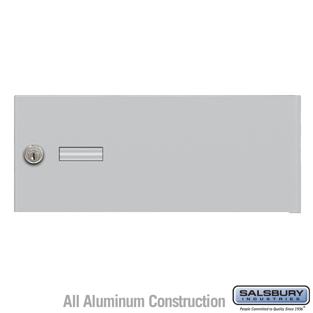 Replacement Door and Lock - Standard B Size - for 4B+ Horizontal Mailbox - with (2) Keys - Aluminum