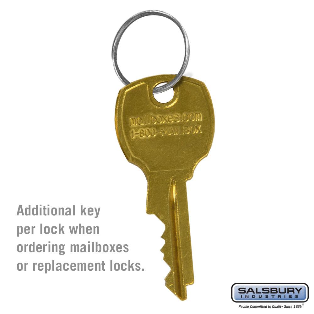 Additional Key - for 4B+ Horizontal Mailbox Standard Lock