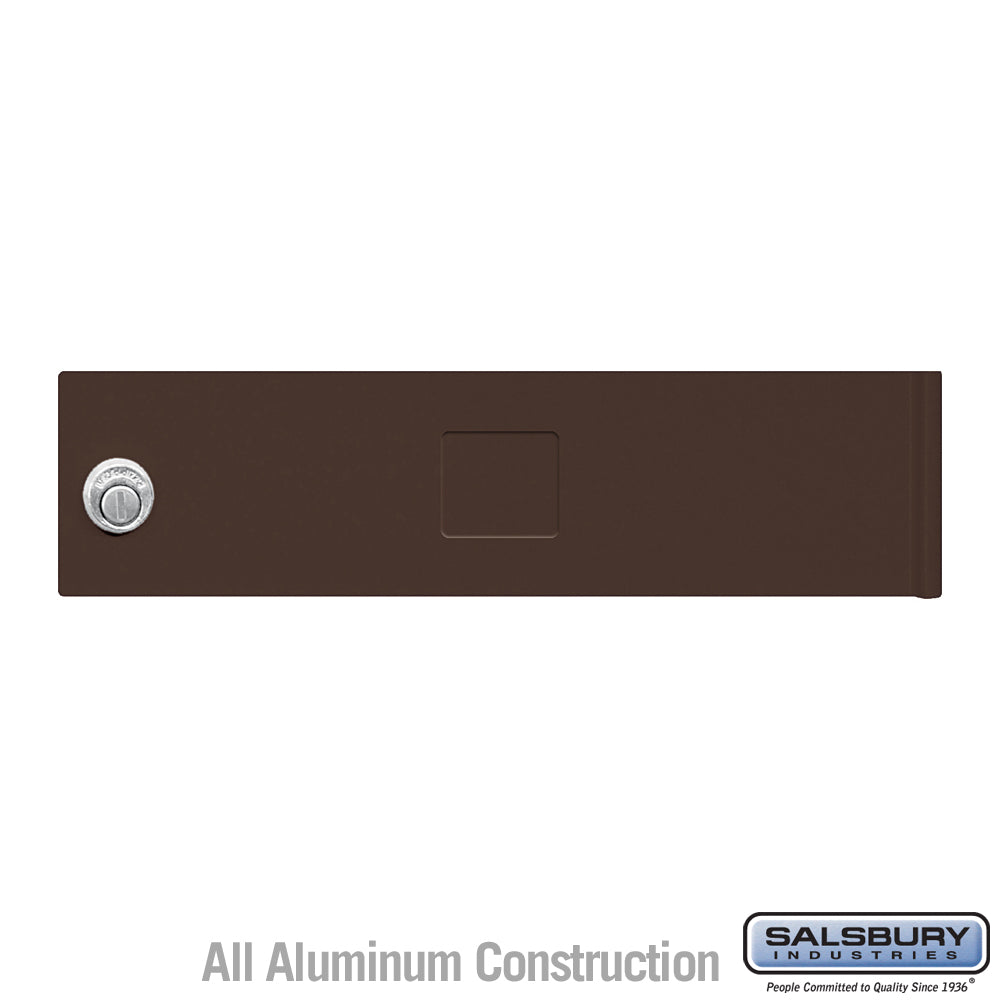 Replacement Door and Lock - Standard MB1 Size - for 4C Horizontal Mailbox - with (3) Keys - Bronze