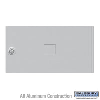 Thumbnail for Replacement Door and Lock - Standard MB2 Size - for 4C Horizontal Mailbox - with (3) Keys - Aluminum