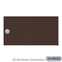 Thumbnail for Replacement Door and Lock - Standard MB2 Size - for 4C Horizontal Mailbox - with (3) Keys - Bronze