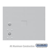 Thumbnail for Replacement Parcel Locker Door and Tenant Lock - for Standard 3 High (PL3) 4C Horizontal Parcel Locker - with (3) Keys - Aluminum