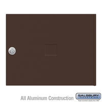 Thumbnail for Replacement Door and Lock - Standard MB3 Size - for 4C Horizontal Mailbox - with (3) Keys - Bronze