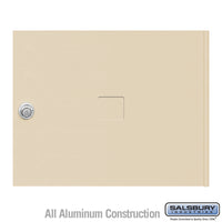 Thumbnail for Replacement Door and Lock - Standard MB3 Size - for 4C Horizontal Mailbox - with (3) Keys - Sandstone