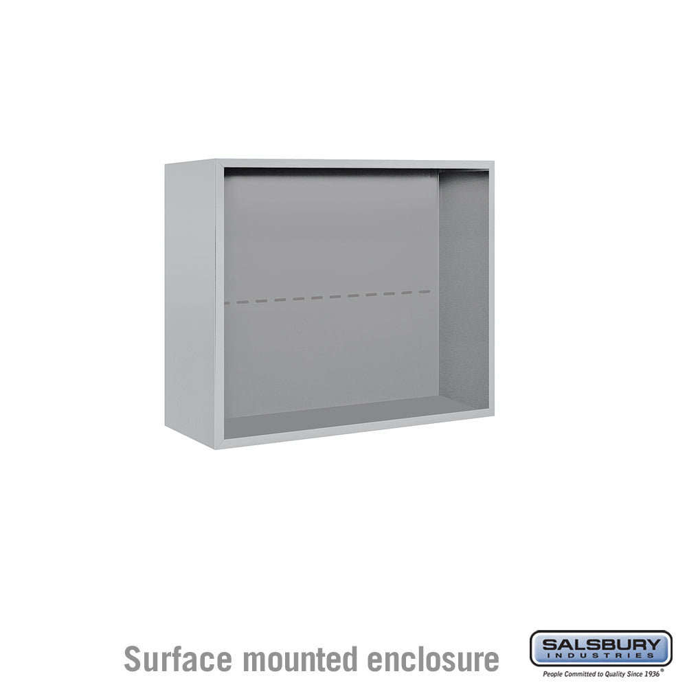 Surface Mounted Enclosure - for 3706 Double Column Unit - Aluminum