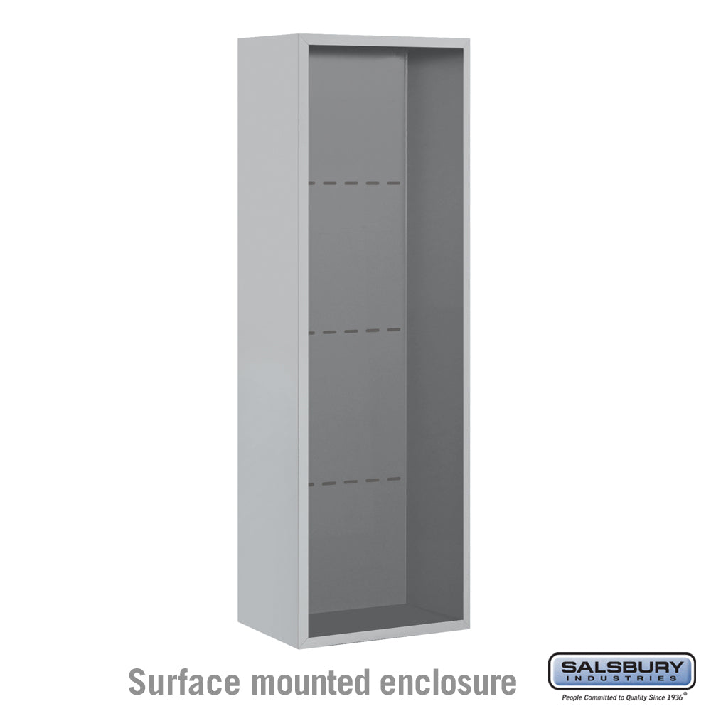 Surface Mounted Enclosure - for 3711 Single Column Unit - Aluminum