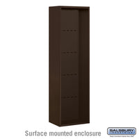 Thumbnail for Surface Mounted Enclosure - for 3716 Single Column Unit - Bronze